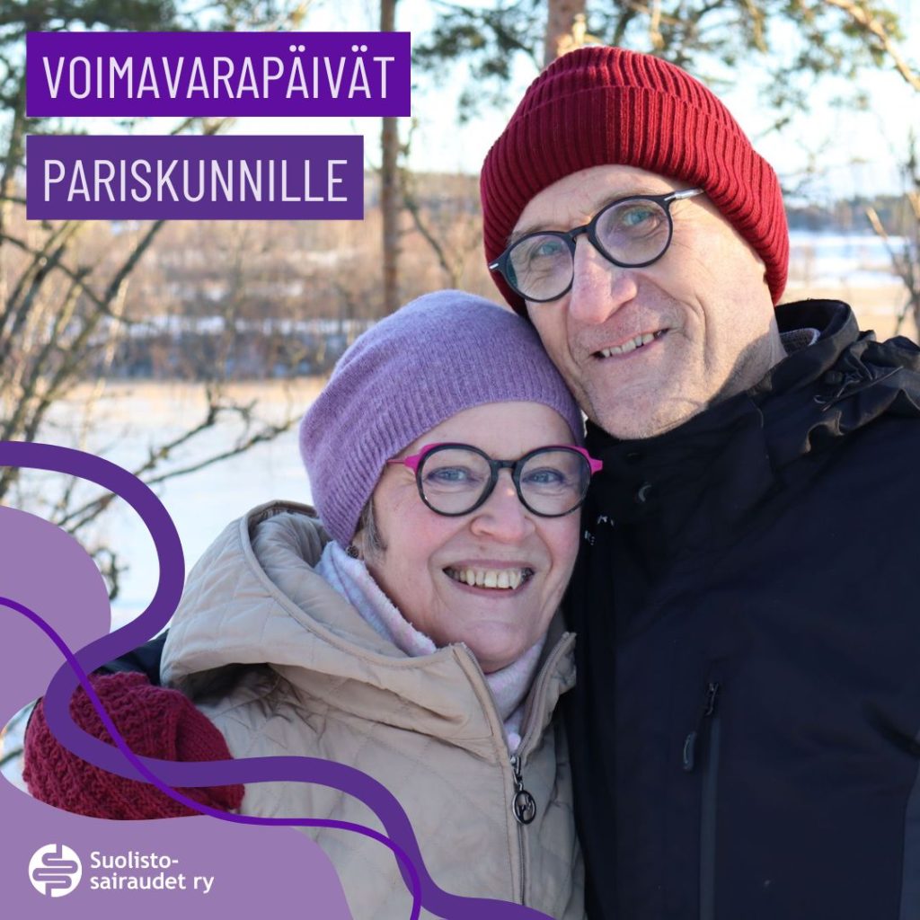 Kuvituskuva, jossa teksti voimavarapäivät pariskunnille