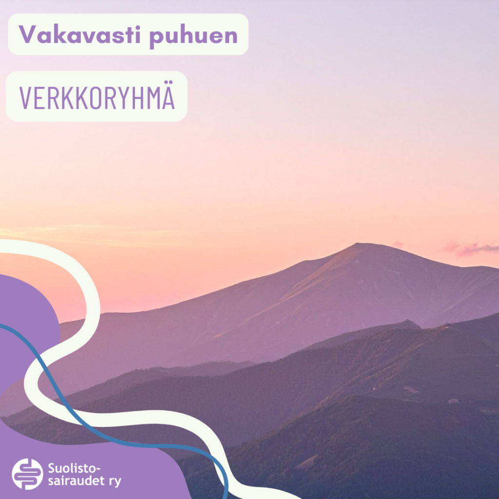 Kuvituskuva, jossa teksti Vakavasti puhuen, verkkoryhmä