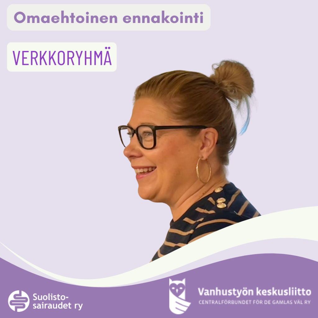 Kuvituskuva, jossa teksti omaehtoinen ennakointi, verkkoryhmä